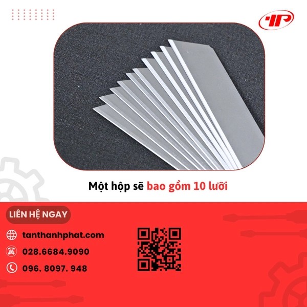 Lưỡi dao không đốt tiết kiệm chi phí thay thế.