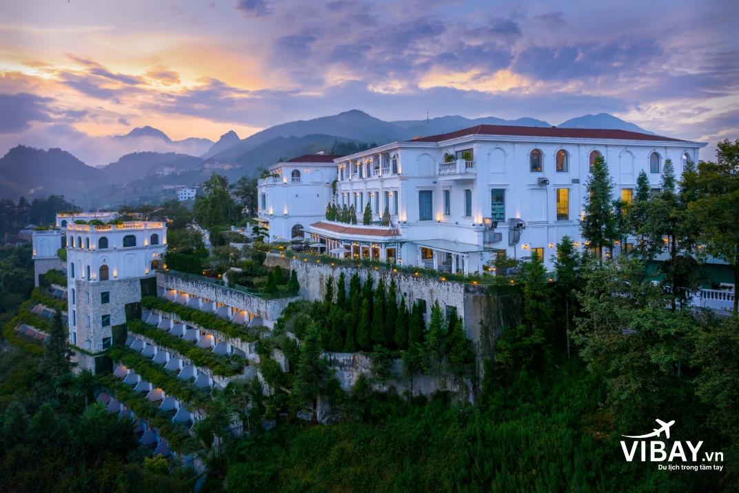 Silk Path Grand Sapa resort & spa vườn treo