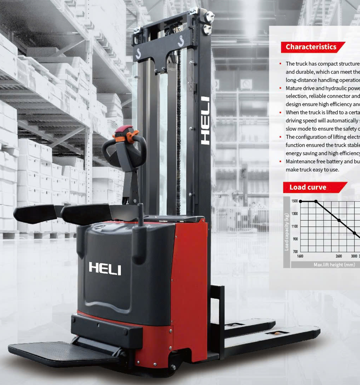 Xe nâng nhà kho CDD15J-RE