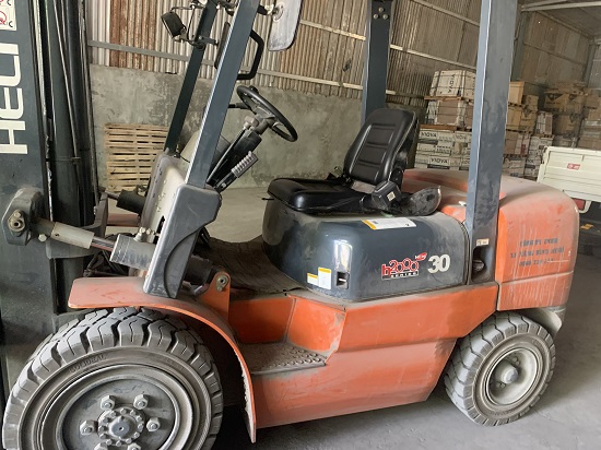 Xe nâng cũ của khách hàng