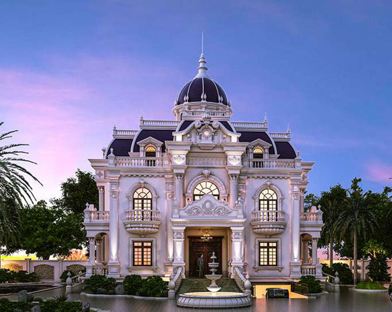 Mẫu biệt thự 350m2 đẹp