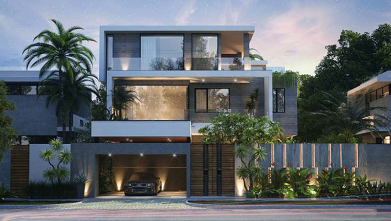 Mẫu biệt thự 350m2 đẹp