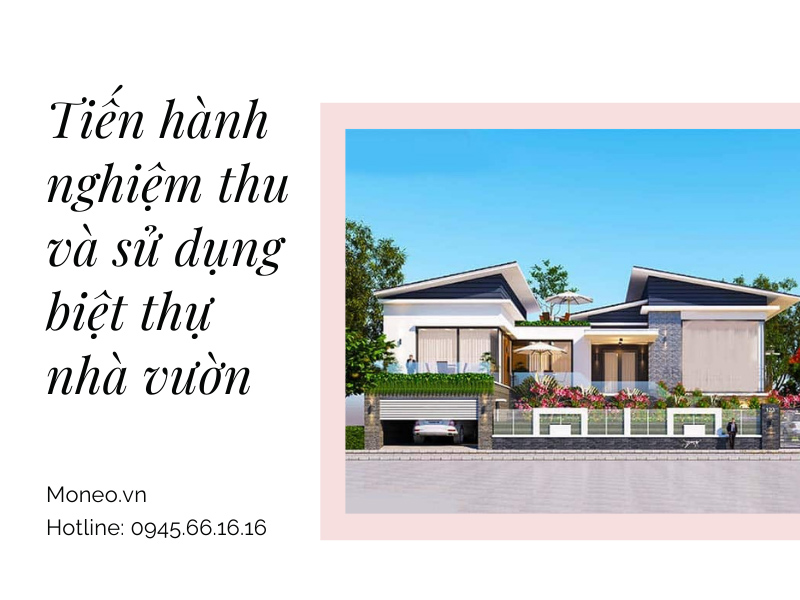 cách xây biệt thự nhà vườn