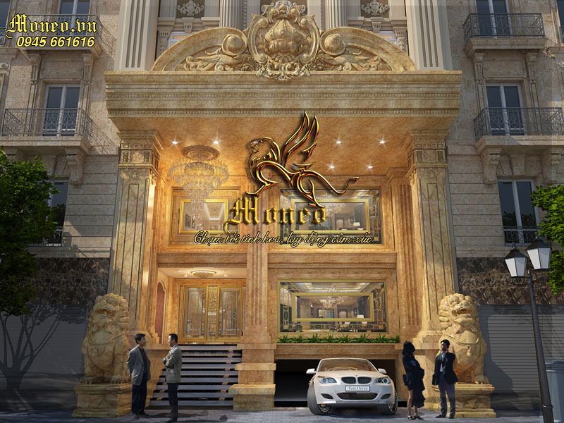 biệt thự phố phong cách cổ điển 11 tầng