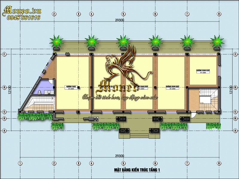 hồ sơ thiết kế nhà ở kiêm kinh doanh cafe