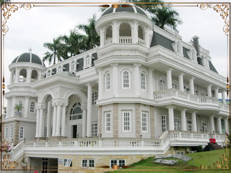 Mẫu thiết kế nhà biệt thư 3 tầng cổ điển