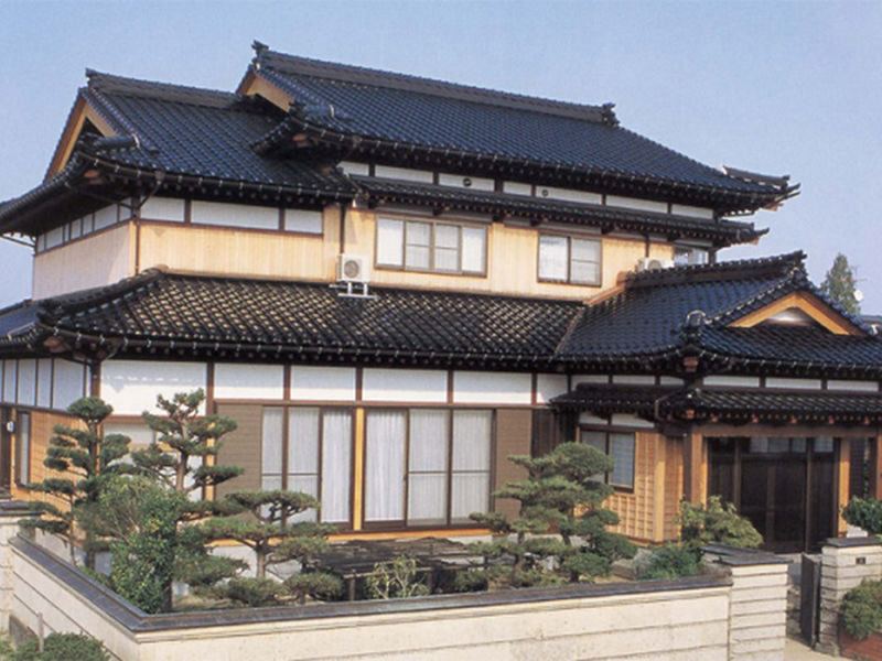 4. Mẫu biệt thự kiểu nhật 2 tầng đẹp