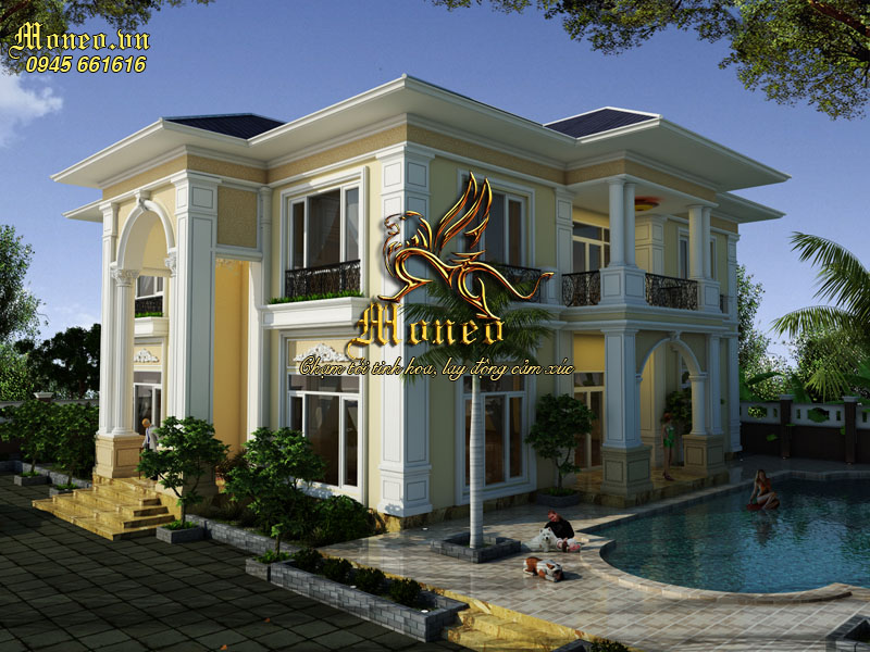 mẫu biệt thự nhà vườn đẹp 300m2