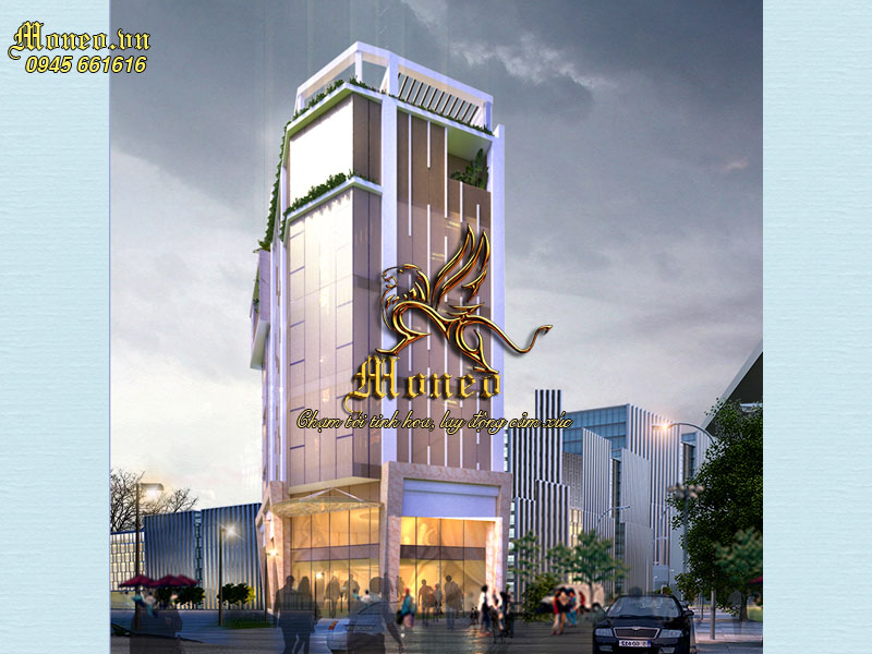 mẫu nhà ở kết hơp văn phòng làm việc