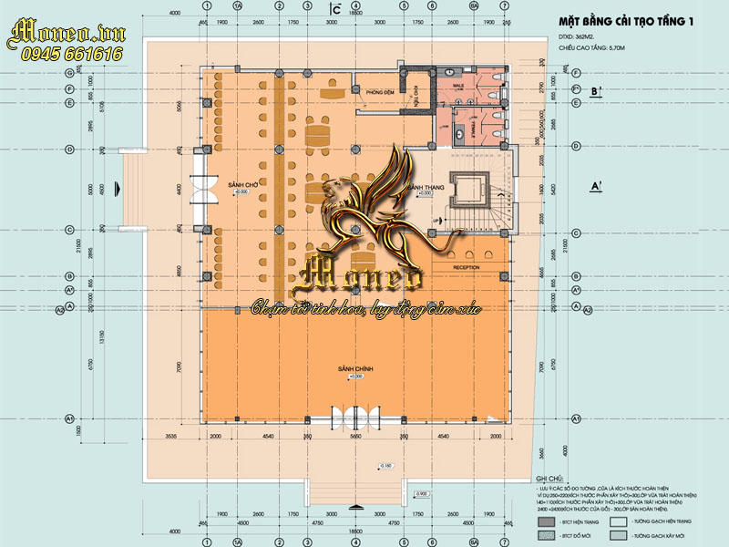bản vẽ thiết kế trung tâm thương mại đẹp