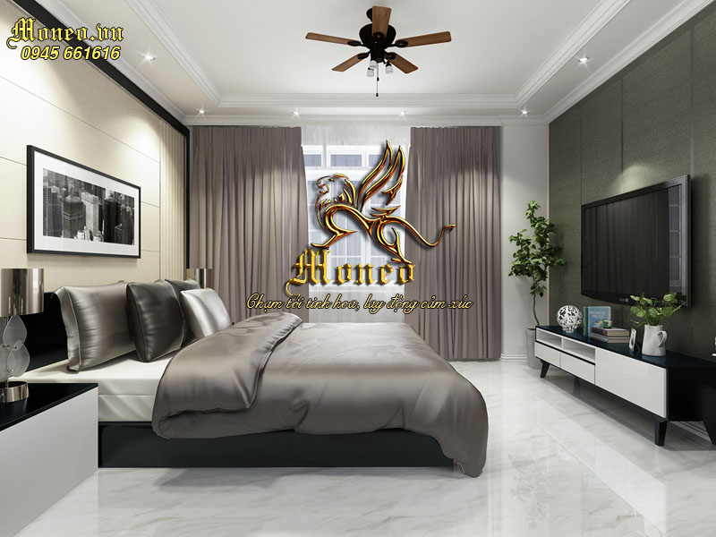 tư vấn mẫu nhà 2 tầng mái thái tân cổ điển 250m2