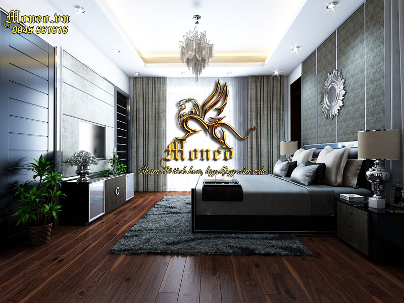 mẫu nhà 2 tầng mái thái tân cổ điển 250m2