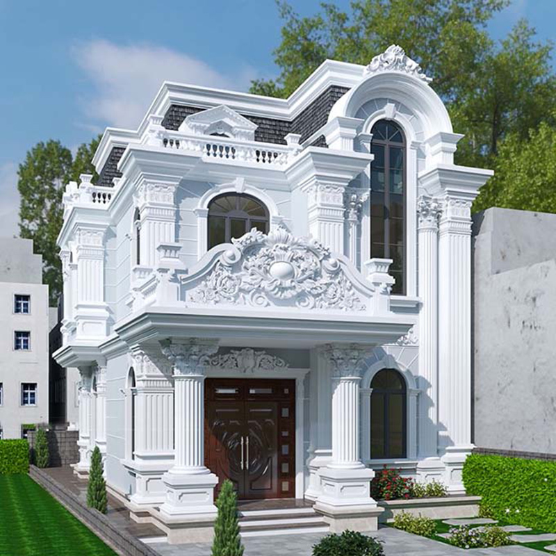 mẫu thiết kế biệt thự cổ điển