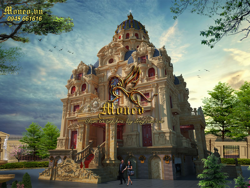 mẫu tư vấn thiết kế lâu đài cổ