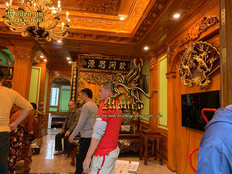 lưu ý thiết kế nội thất gỗ phong cách cổ điển