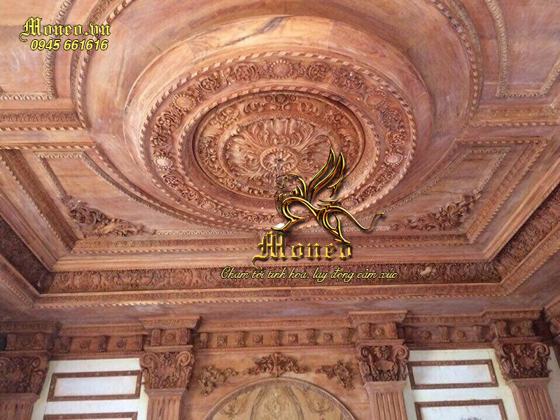 mẫu thiết kế nội thất gỗ phong cách cổ điển