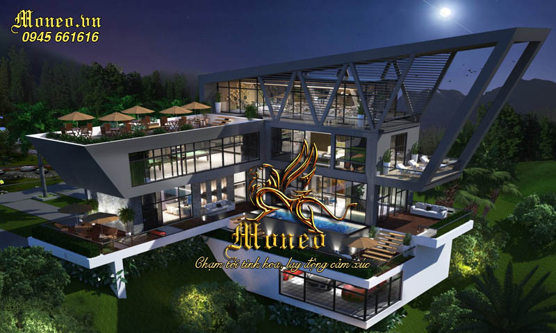 Thiết kế biệt thự nghỉ dưỡng cao cấp