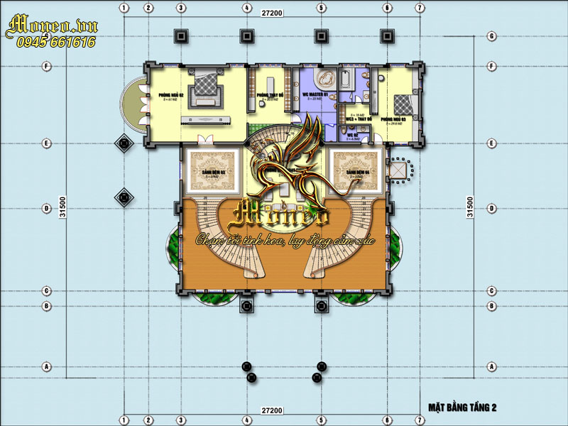 Biệt thự lâu đài trắng