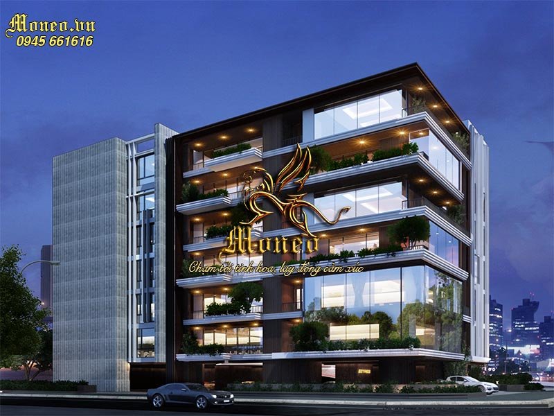 mẫu thiết kế tòa nhà văn phòng