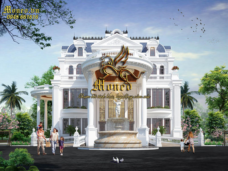 Biệt thự lâu đài trắng