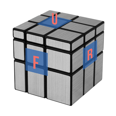 Kí hiệu và quy ước khi giải Rubik gương