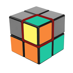 cách giải rubik 2x2 - bước 2: cách xác định viên góc đúng vị trí