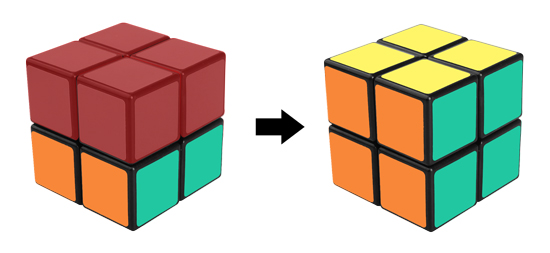 Hướng dẫn cách giải Rubik 2x2 cho người mới