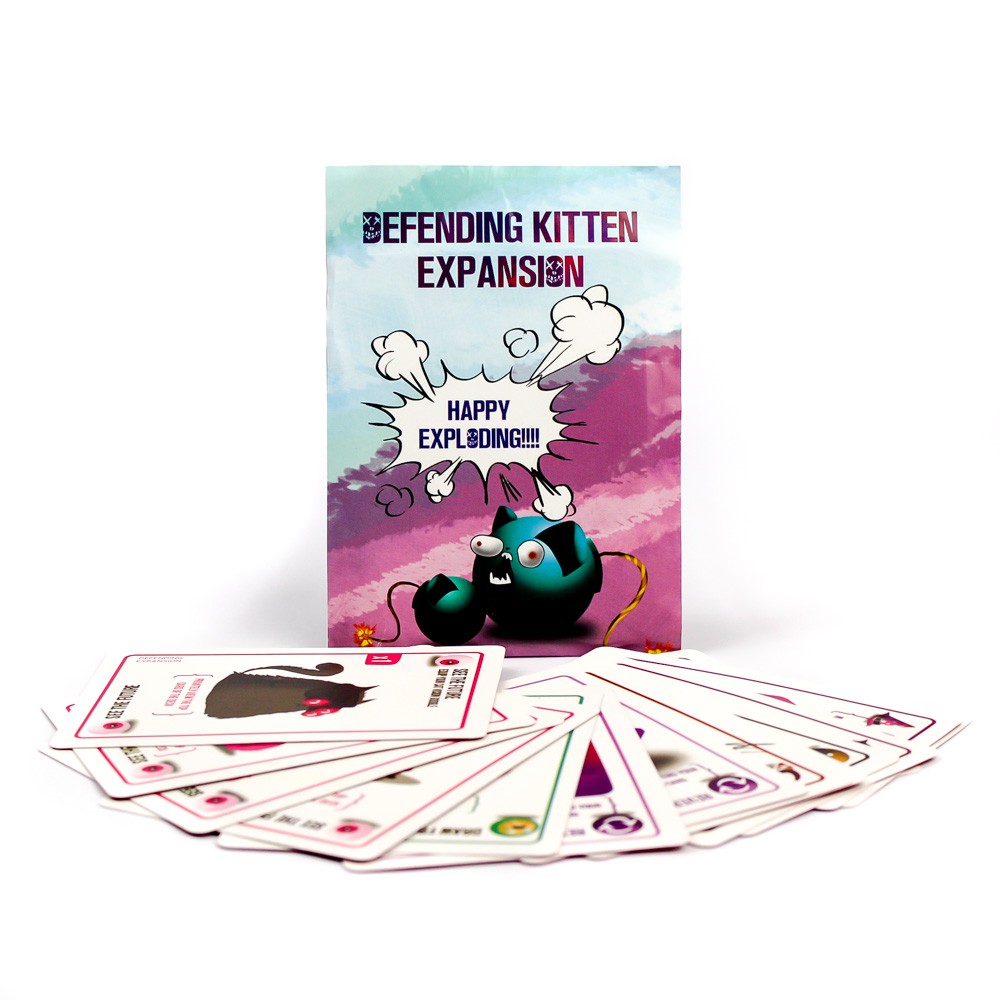 CÁCH CHƠI CÁC PHIÊN BẢN MÈO NỔ MỞ RỘNG - DEFENDING KITTENS, ATTACKING KITTENS & TIMEBOMB KITTENS