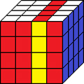 Kí hiệu Rubik 4x4 (hoặc các khối lớn hơn)