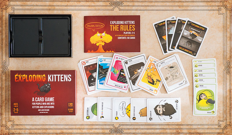 LUẬT CHƠI EXPLODING KITTENS - MÈO NỔ NHƯ THẾ NÀO?