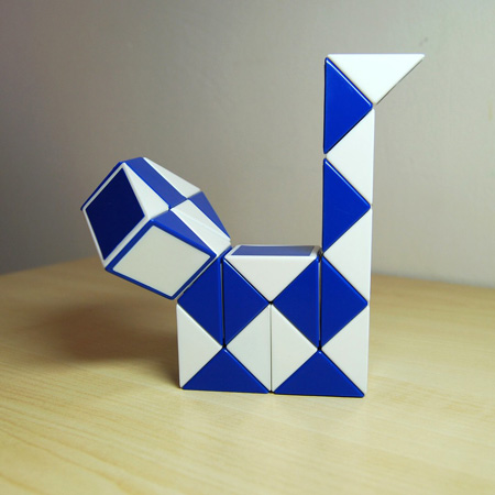 Hướng dẫn giải Rubik Snake - con mèo