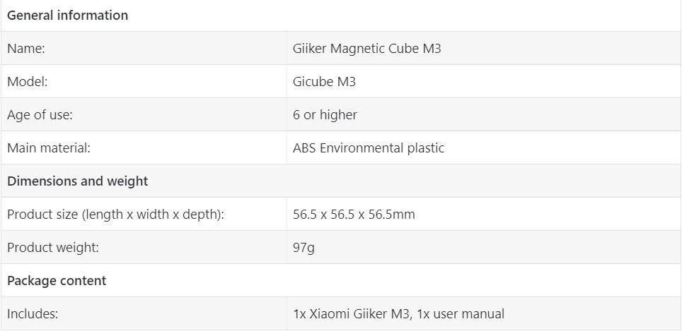 Xiaomi Giiker M3