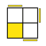 Bước 2: Tạo mặt vàng ở trên (OLL): công thức 4