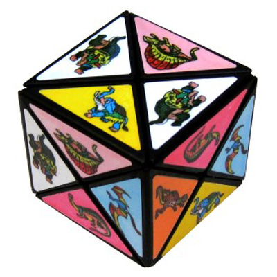 Chiếc Rubik Dino đầu tiên được sản xuất