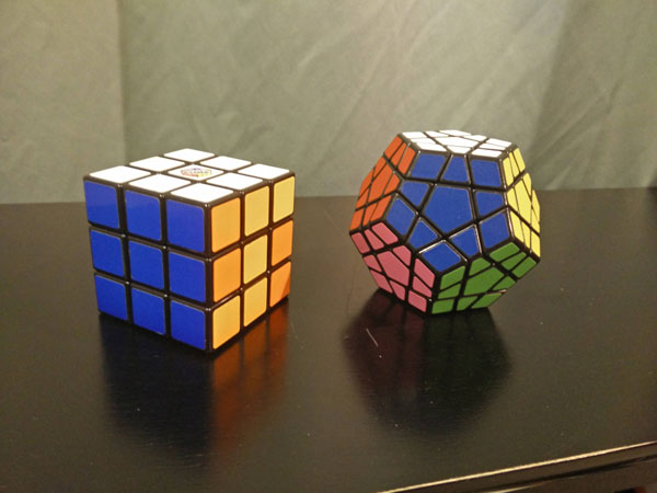 Rubik Megaminx và Rubik 3x3