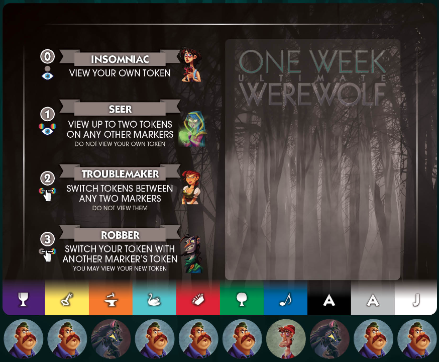Luật chơi Ma Sói One Week Ultimate Werewolf đầy đủ