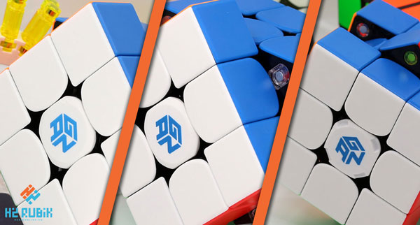 bề mặt nhựa của 3 chiếc GAN 356 X v2, GAN 356 XS và GAN 356 i