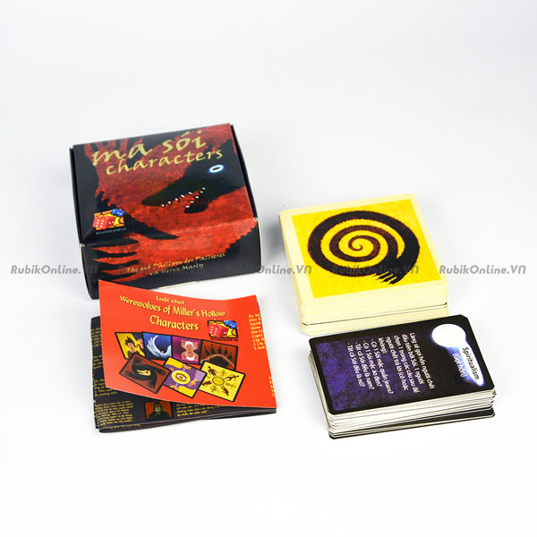 Ma Sói Character - bản tiếng việt