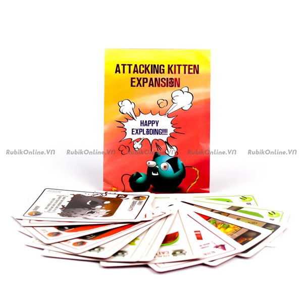 Attacking Kittens – Mèo Nổ Mở Rộng Tiếng Việt - H2 Rubik VN