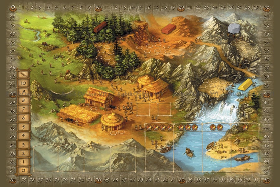 Stone Age - Thế giới thời kì đồ đá - Mua boardgame tại H2 Rubik VN