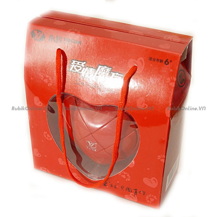 YJ Love Cube in a gift box là một sản phẩm quà tặng cực dễ thương đến từ YJ cube. Mang trong mình cấu trúc cổ điển của một Rubik 3x3 truyền thống, YJ Love Cube rất dễ xoay, dễ giải. Sản phẩm phù hợp với nhu cầu quà tặng hoặc sưu tập.