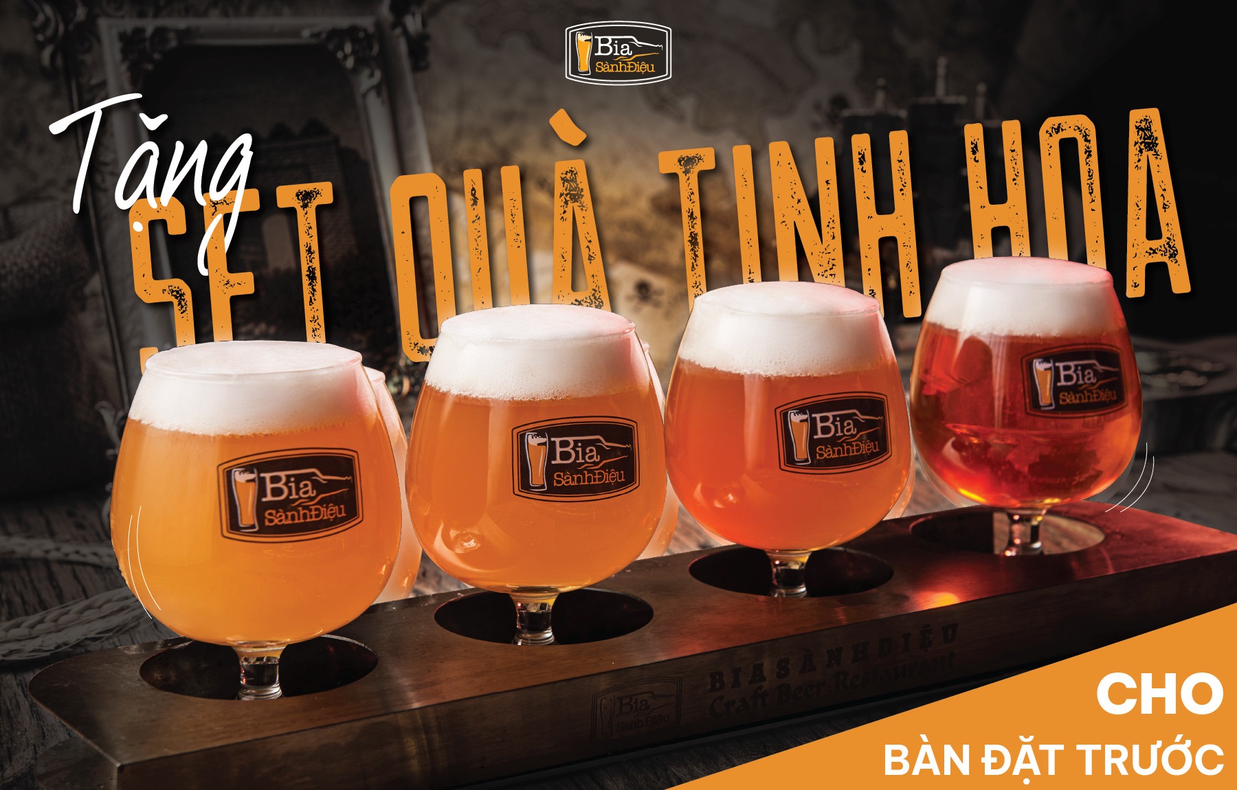 Đặt bàn nhận ngay Beer Flight