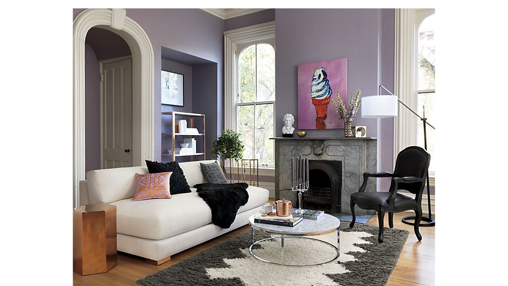 Bàn Trà Tròn Mặt Đá Trắng Chân Inox Bạc Hiện Đại - BT53B