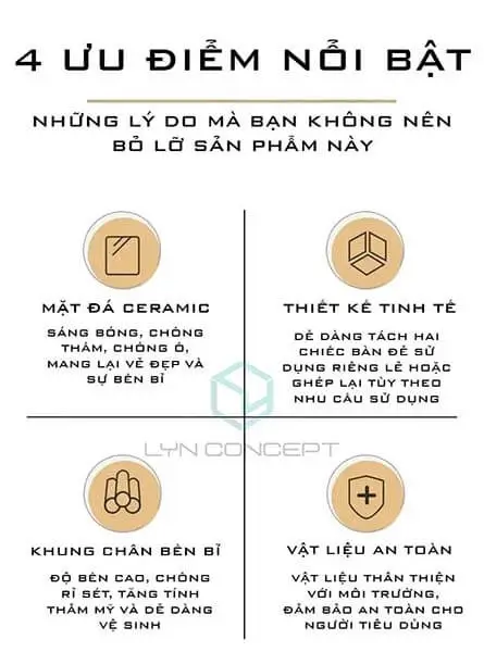 Bàn Trà Nhập Khẩu Cao Cấp - BTNK03