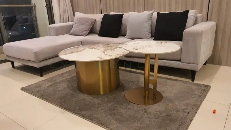 Bàn Trà Tròn Đôi Giá Rẻ – Hàng Có Sẵn Tại Showroom