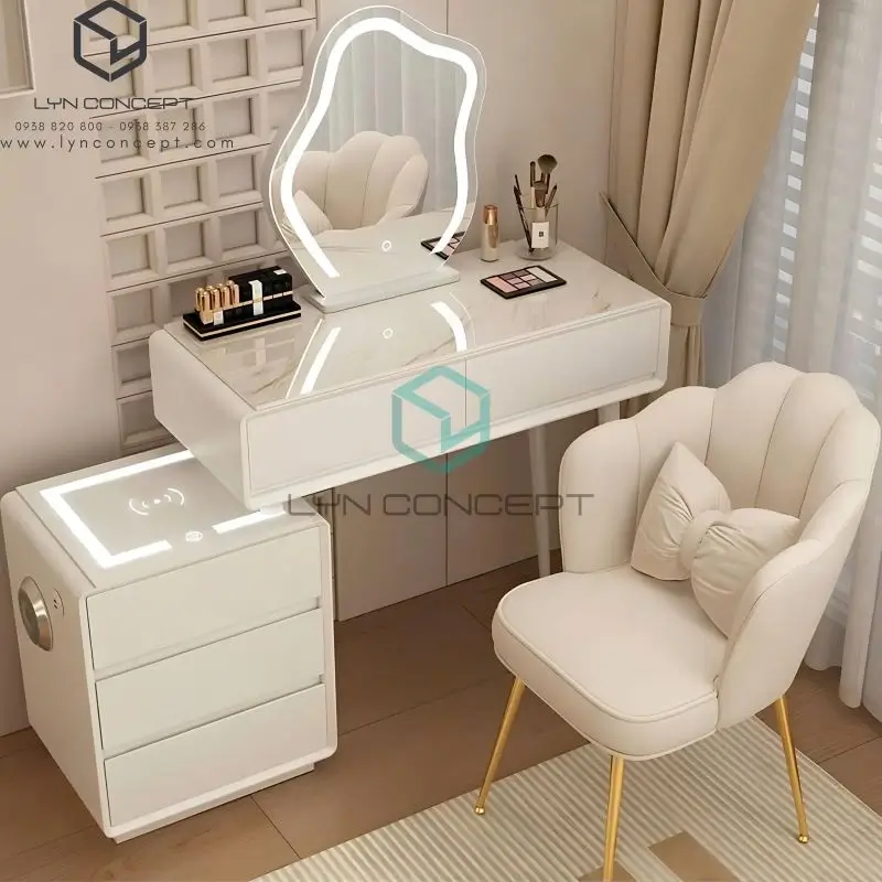 Bộ Bàn Trang Điểm Nhập Khẩu Thông Minh - BTĐ61.3