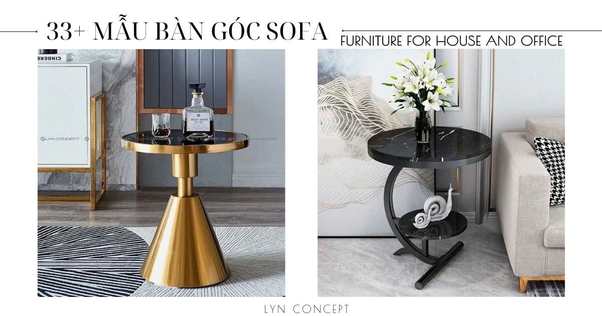 33+ Mẫu Bàn Góc Sofa Đẹp, Giá Tốt