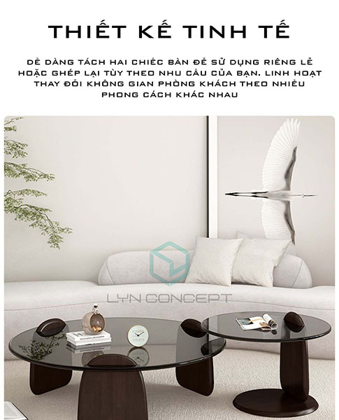 Bàn Trà Nhập Khẩu Cao Cấp - BTNK05