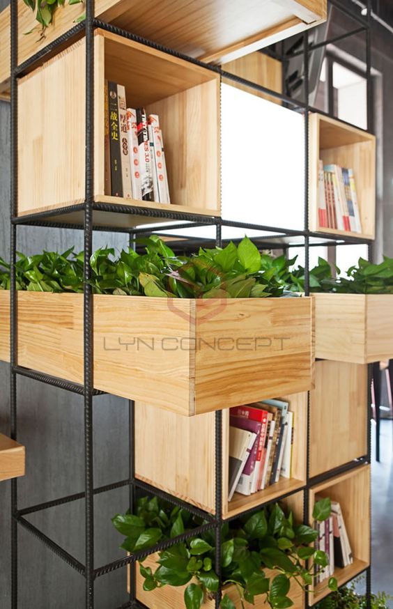 Kệ Trang Trí Khung Sắt Hộp Gỗ - Đẹp, Giá Rẻ