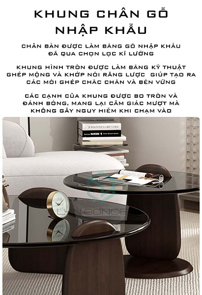 Bàn Trà Nhập Khẩu Cao Cấp - BTNK05